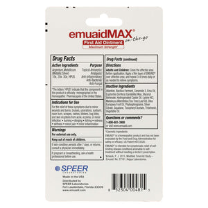 emuaidmax unguento di primo soccorso confezione posteriore