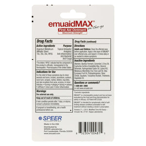 emuaidmax unguento di primo soccorso retroetichetta indicazioni e ingredienti