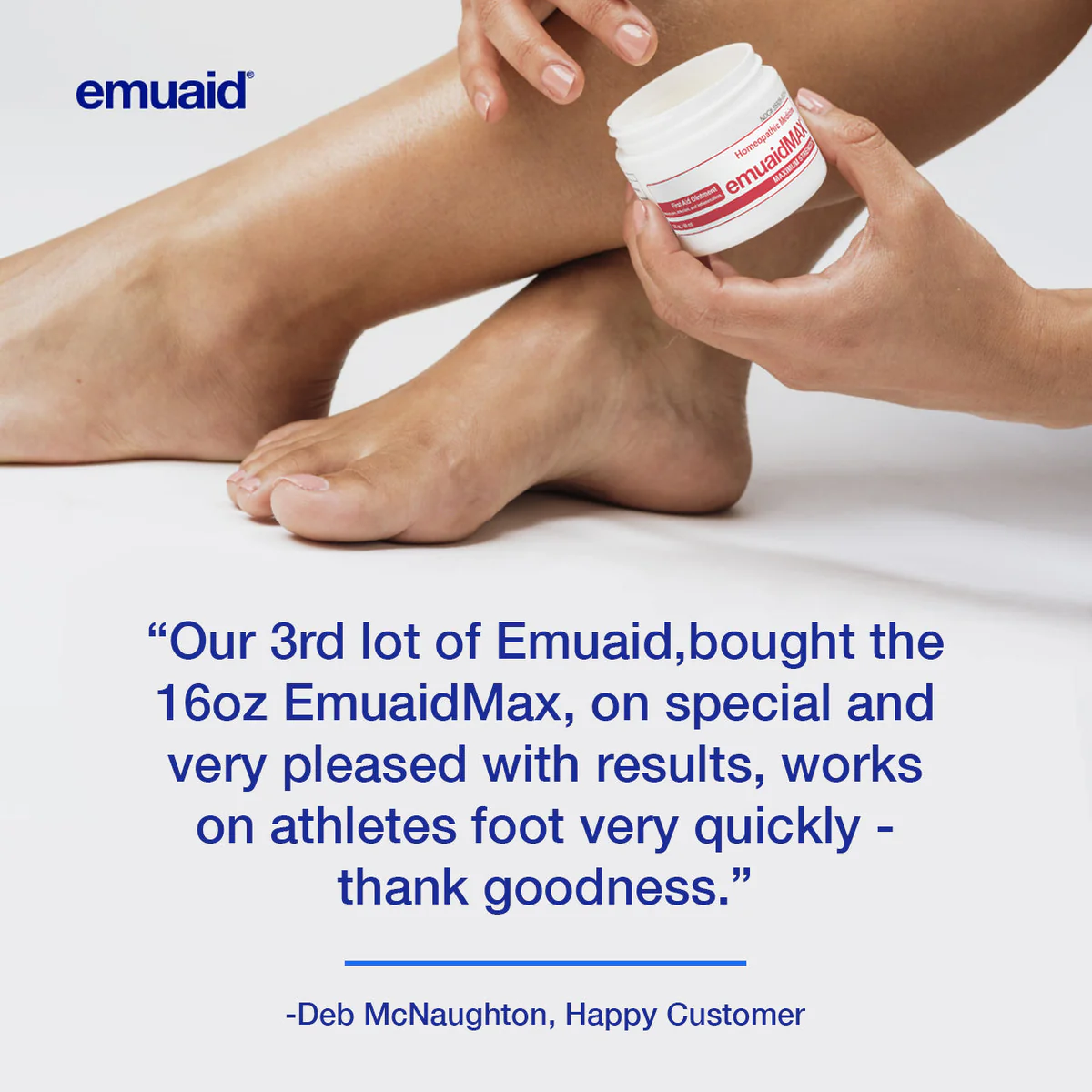 emuaidmax unguento con testimonial