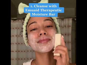 Video di una donna che usa emuaidTherapeutic Moisture Bar 5oz