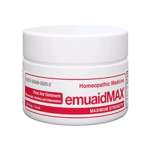 emuaidmax barattolo di pomata omeopatica di primo soccorso