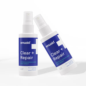 EMUAID® Clear + Repair - Spray cutaneo all'acido ipocloroso