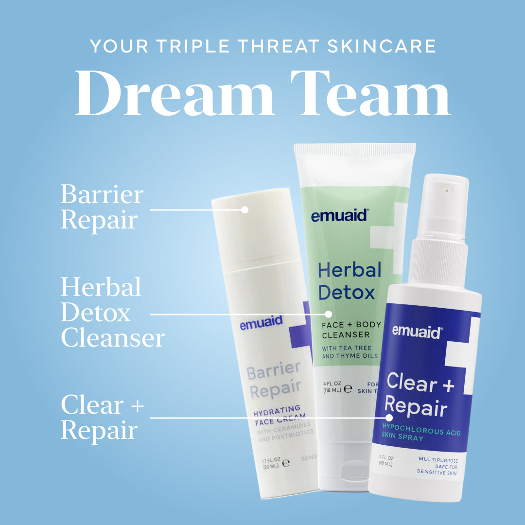 Pacchetto di trattamenti quotidiani essenziali di EMUAID