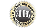 Grafico del badge con garanzia di rimborso di 30 giorni