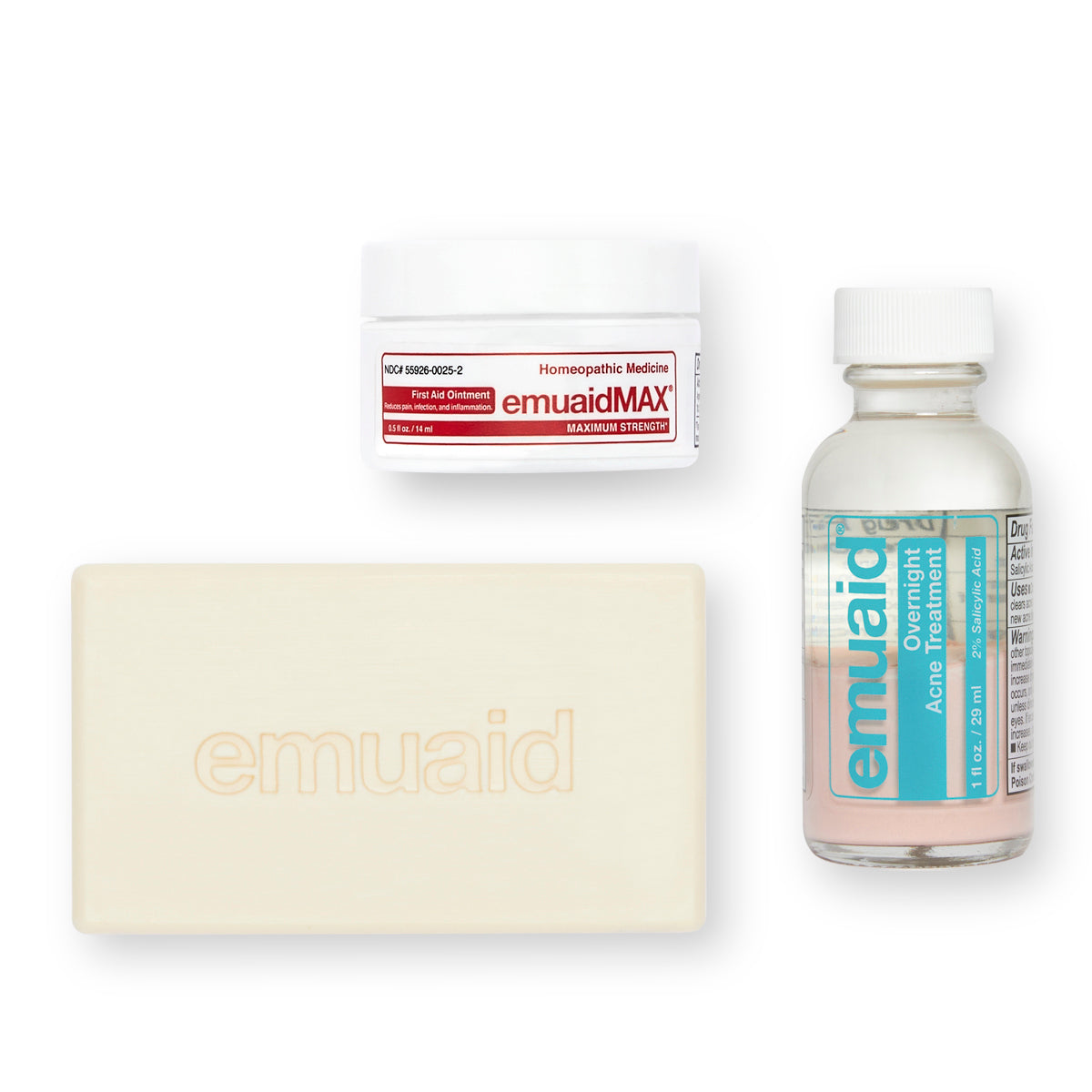 EMUAID Trio per la cancellazione dell'acne