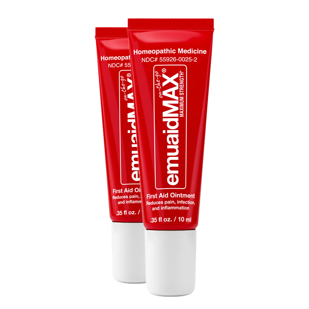EMUAIDMAX Unguento di primo soccorso in viaggio 0,35 oz (confezione da 2)