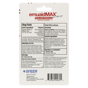 Immagine di EMUAIDMAX® Tubo da 0,35 oz in confezione posteriore