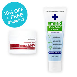 Immagine di emuaidmax 2 oz e emuaid crema antidolorifica bundle