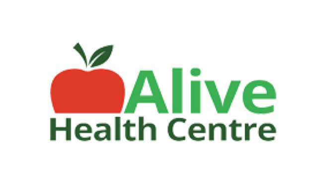 Logo del Centro sanitario Alive