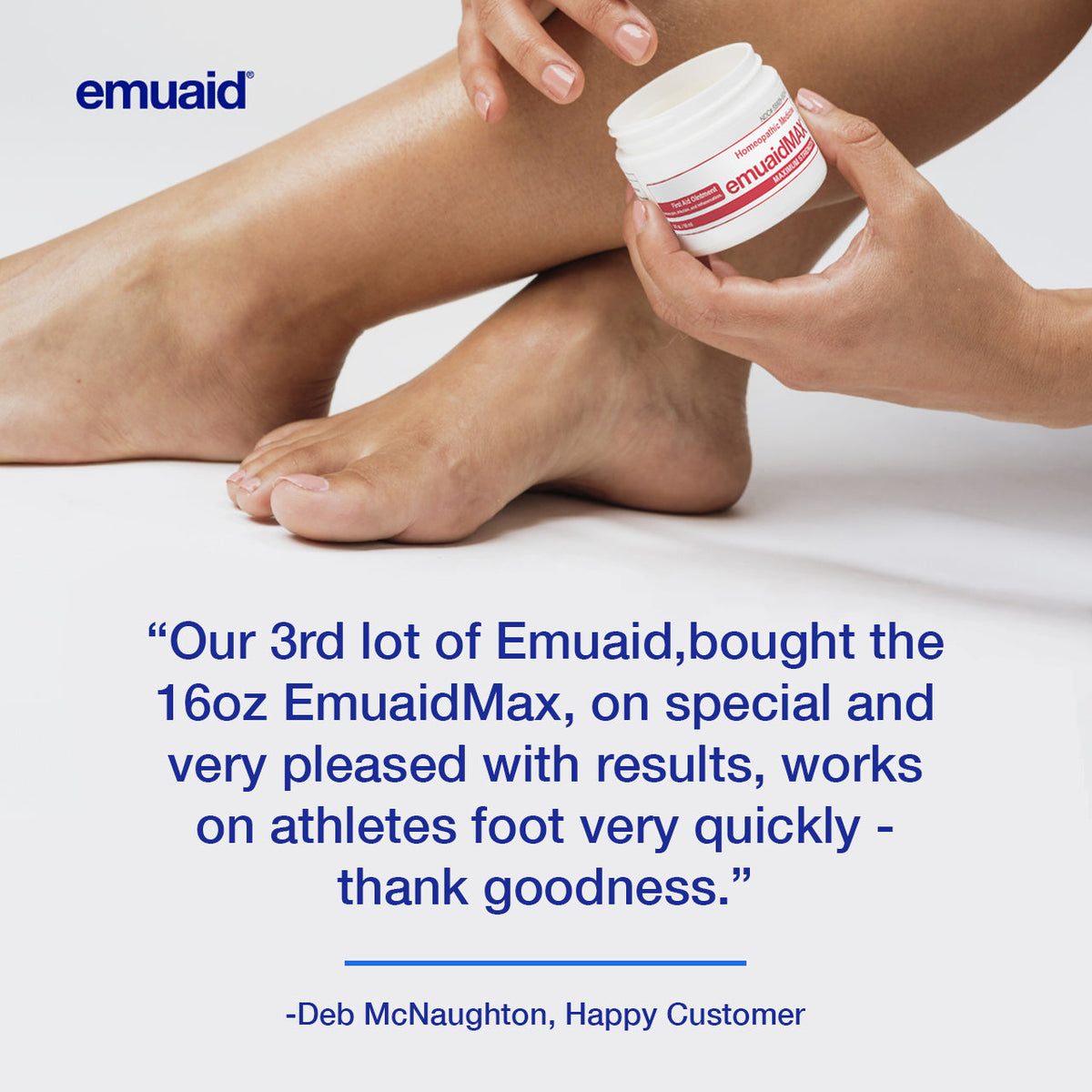 emuaidmax unguento con testimonial